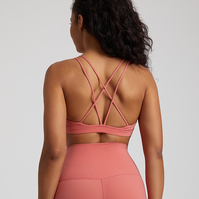 CONQR CROSS BACK TOP