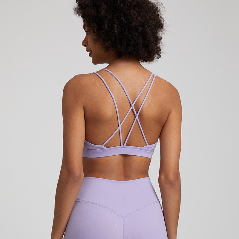 CONQR CROSS BACK TOP