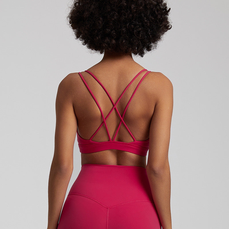 CONQR CROSS BACK TOP